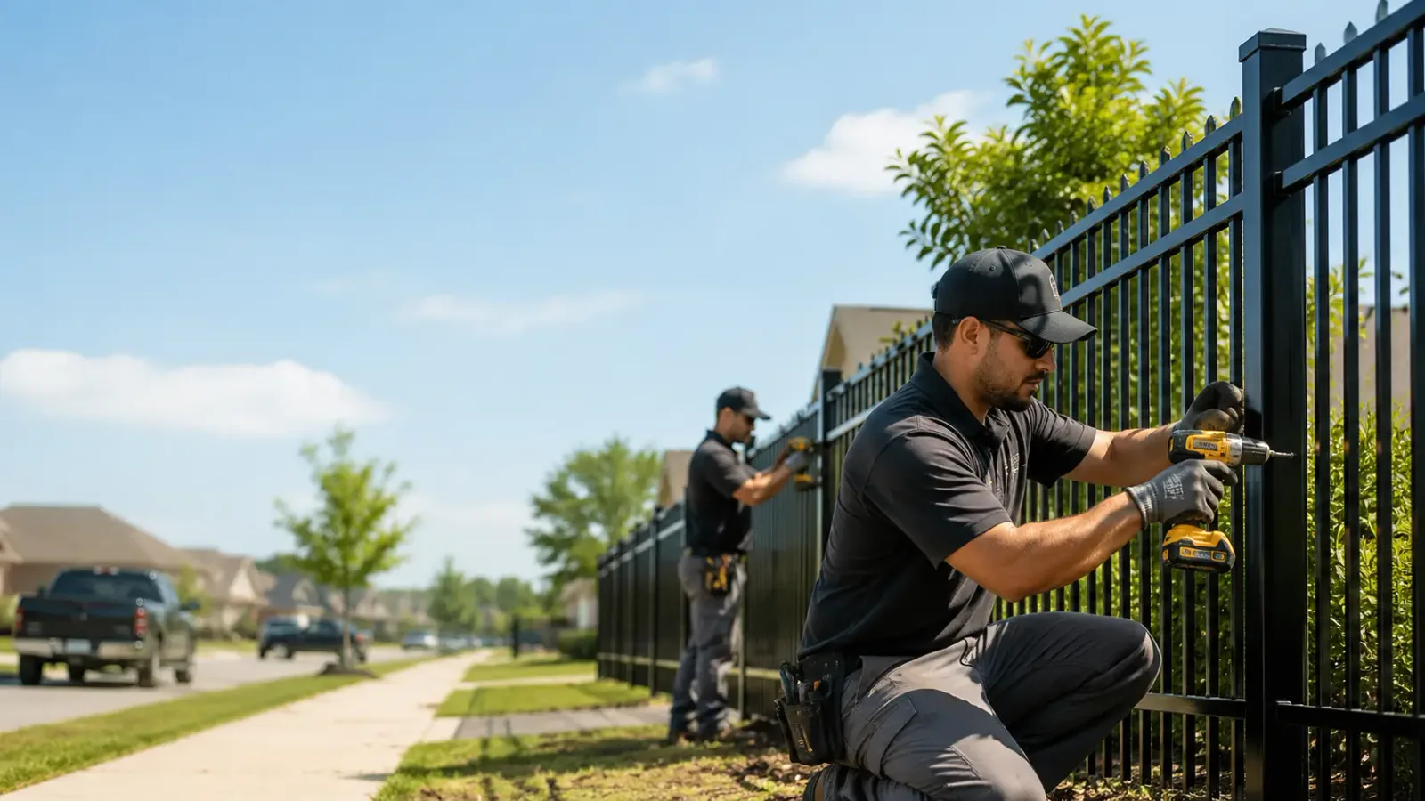 Metal Fence Installation in Oakland, IA